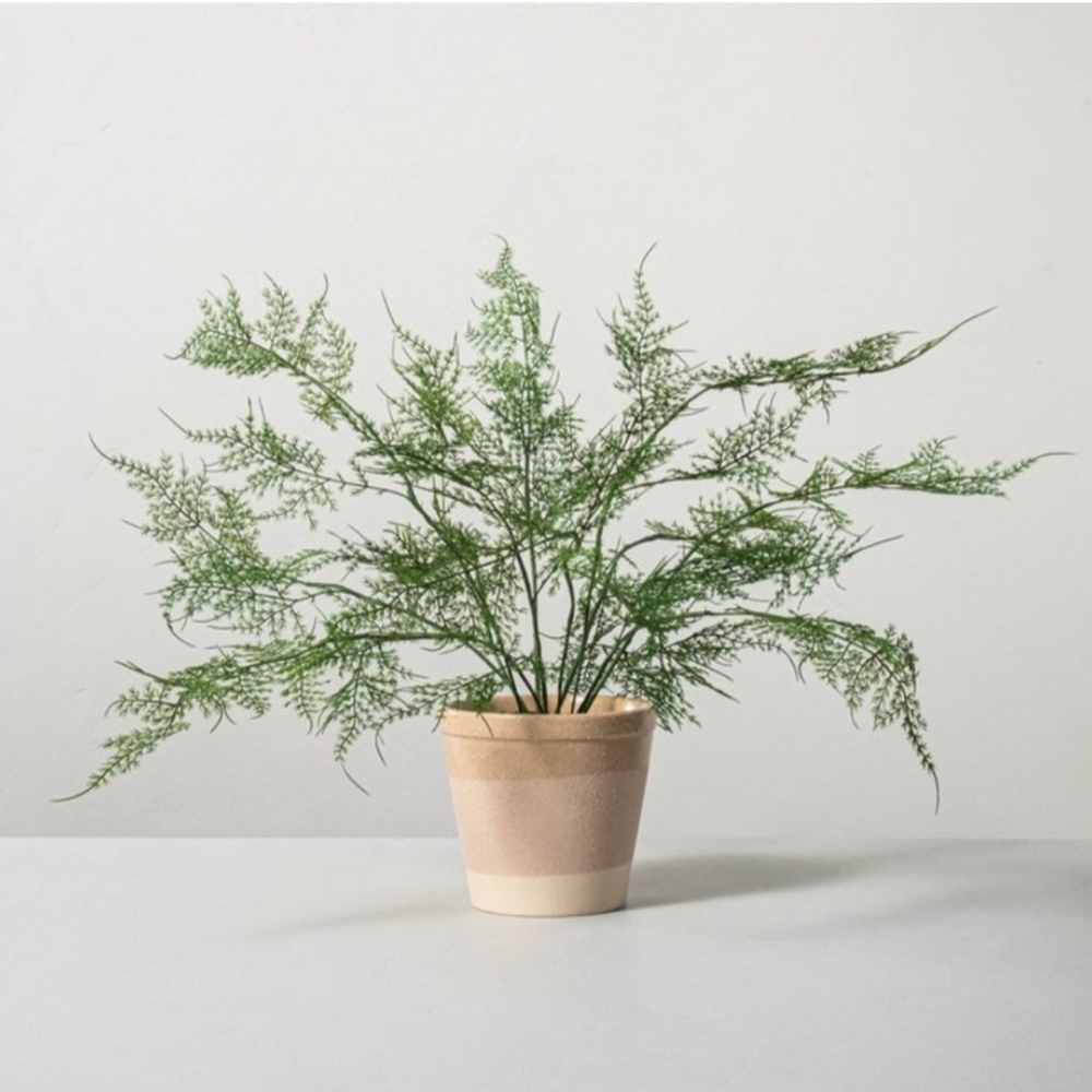 Hearth & Hand with Magnolia 18.5" x 22" Faux Fern Potted Plant